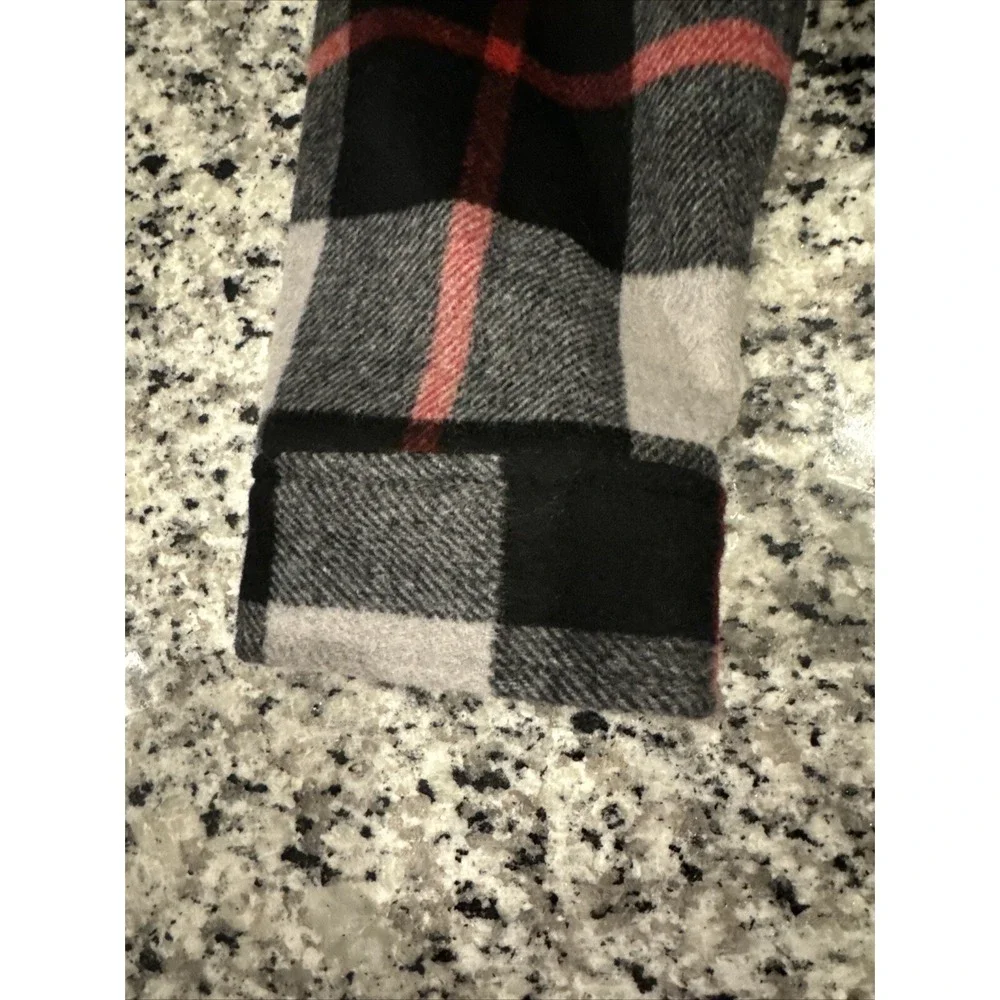 GAP KIDS BLACK Red PLAID Flannel Jacket SZ Large (10) New TAGS RETAIL‎ $88.00
